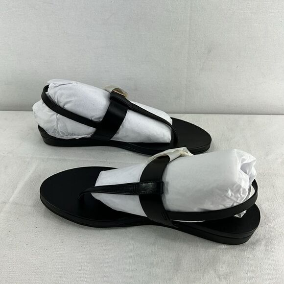 Cole Haan Francine Demi Sandals- Black Leagther- Size 5.5 B- NIB - Picture 4 of 6